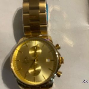 Chronograph GOLD MVMT Style CHEETAH Sport Fashion Quartz Stainless Steel Watch